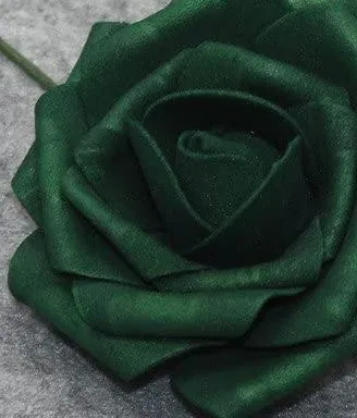 100pcs ~ Real Touch Foam Roses Wholesale Bulk RT-100