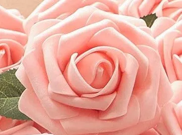 100pcs ~ Real Touch Foam Roses Wholesale Bulk RT-100