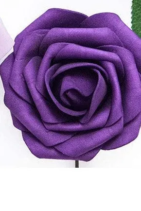 100pcs ~ Real Touch Foam Roses Wholesale Bulk RT-100