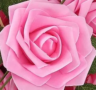100pcs ~ Real Touch Foam Roses Wholesale Bulk RT-100