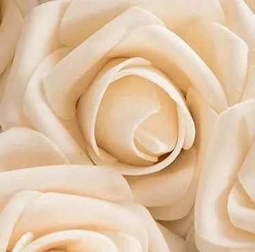 100pcs ~ Real Touch Foam Roses Wholesale Bulk RT-100