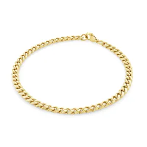 4.6mm Curb Anklet/necklace | Italgem Steel