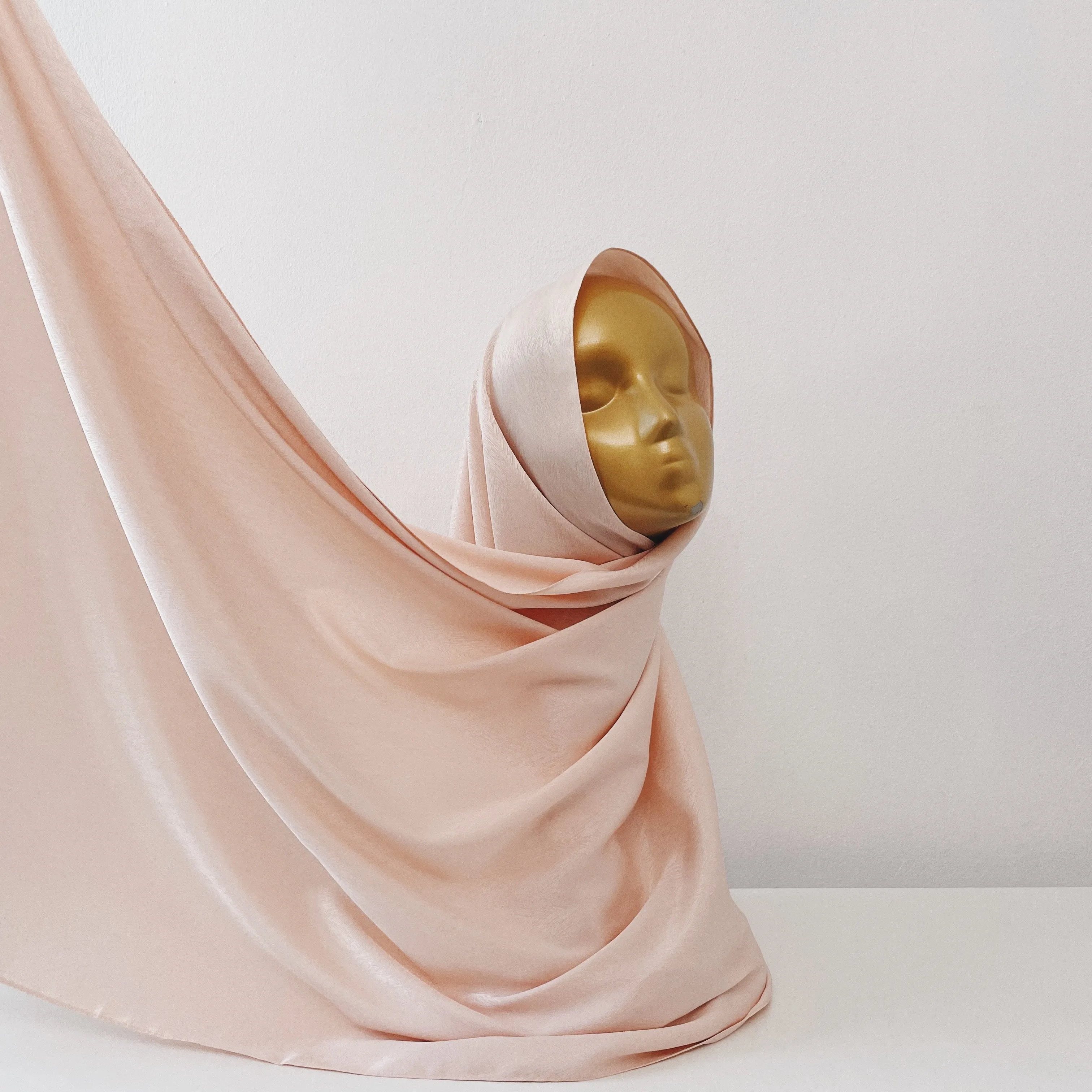 AS/IS - Lined Satin : Blush