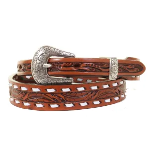 B1206 - Chestnut Leather Belt