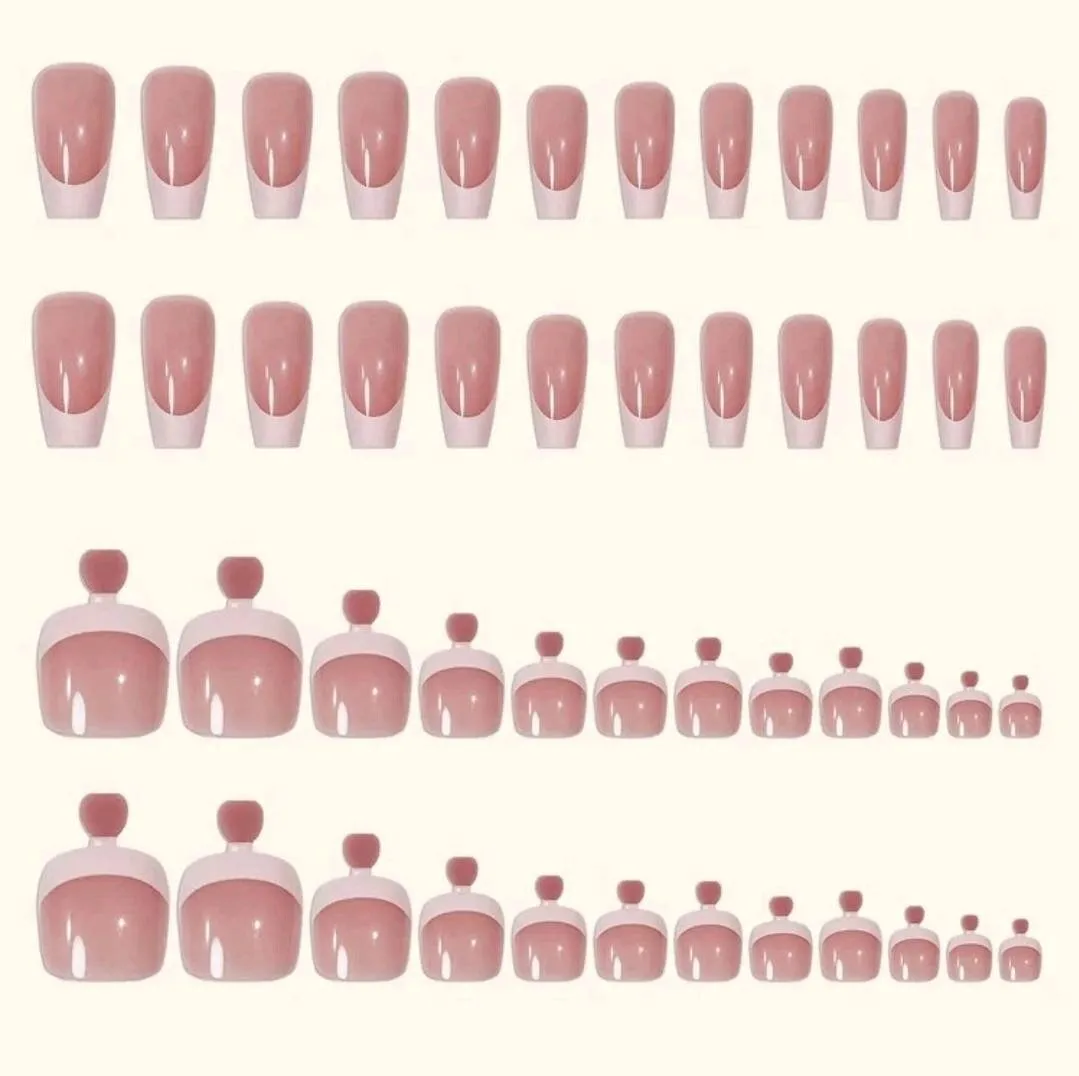 Beauty - Nails - fingers & toes - French manicure