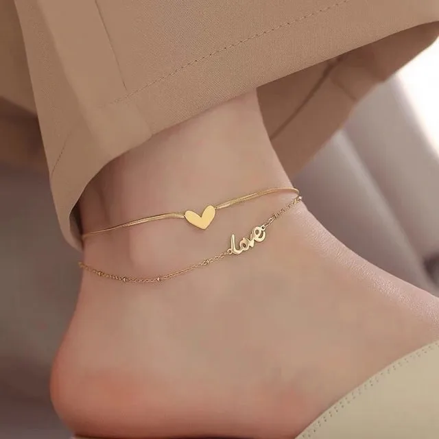 Bohemia Mixed Color Evil Eye Anklet For Women
