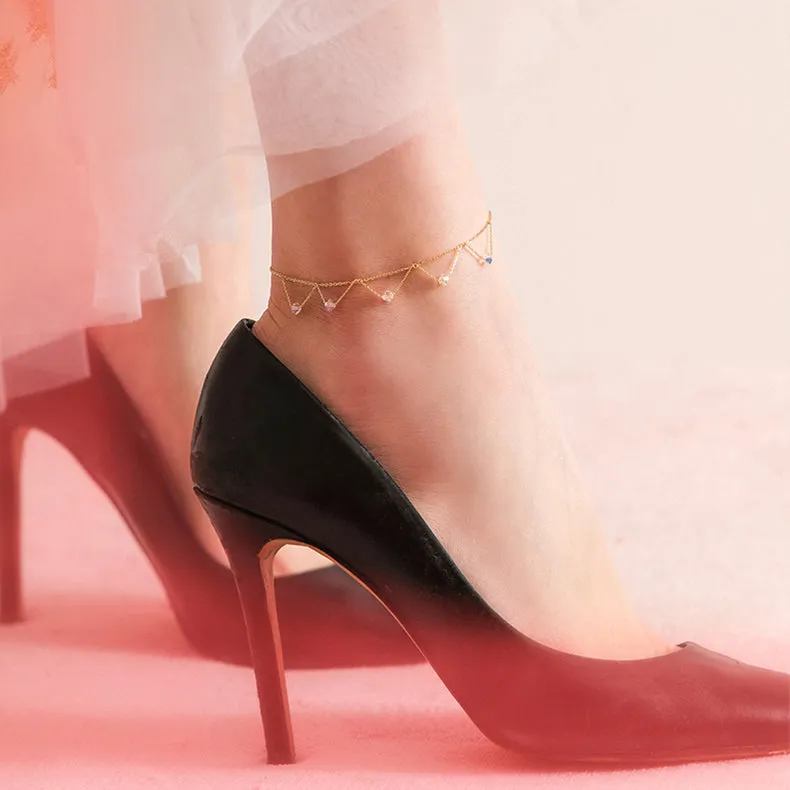 Chic Titanium Steel  Anklet Fashion Jewelry Accessories Gift for Women