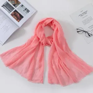 Crinkle HIjab - Baby Pink
