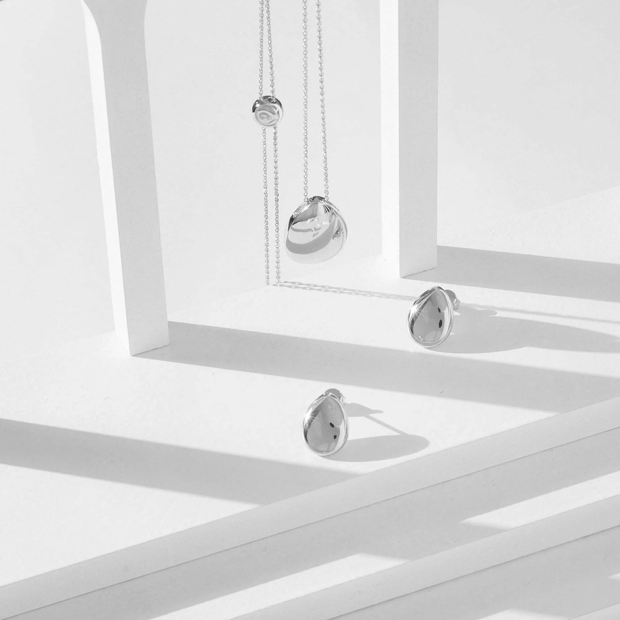 Drop Necklace • Sterling Silver