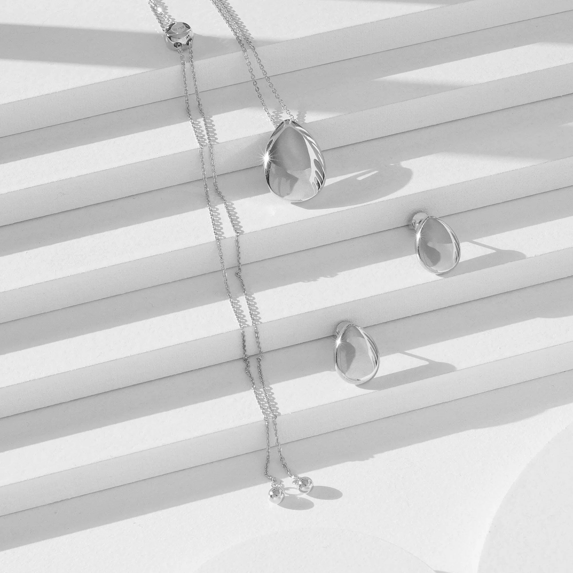 Drop Necklace • Sterling Silver
