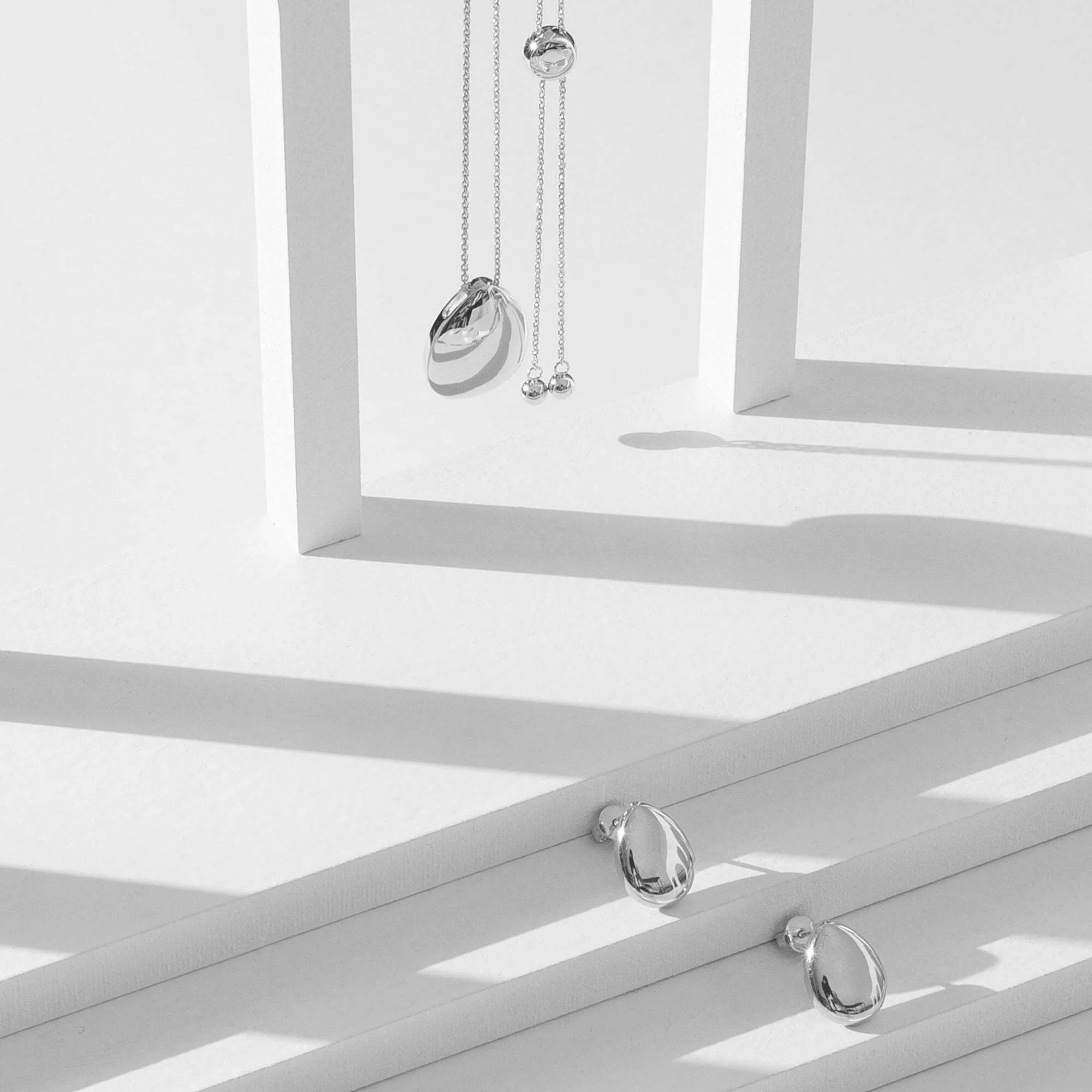 Drop Necklace • Sterling Silver