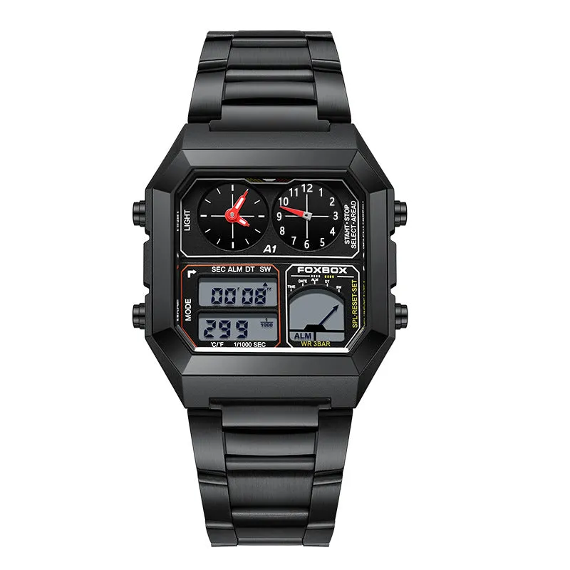 Dual Display Multifunctional Chronographe Watch