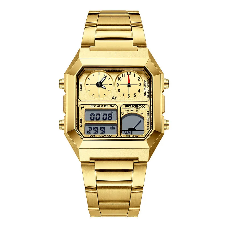 Dual Display Multifunctional Chronographe Watch