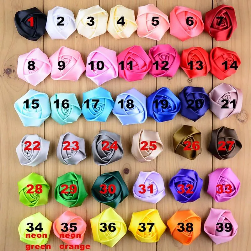 FLORA ~ Satin Roses Brooch Bouquet or DIY KIT
