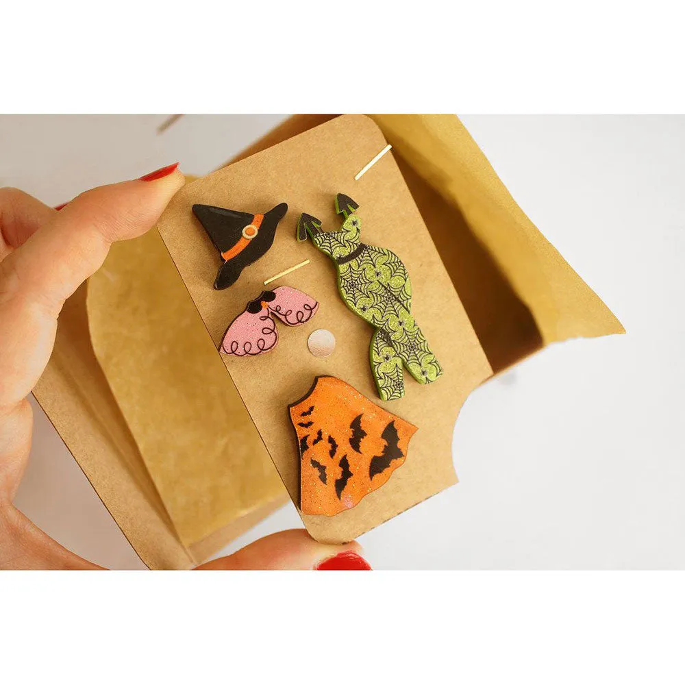 Halloween Spider Outfit Brooches by Laliblue
