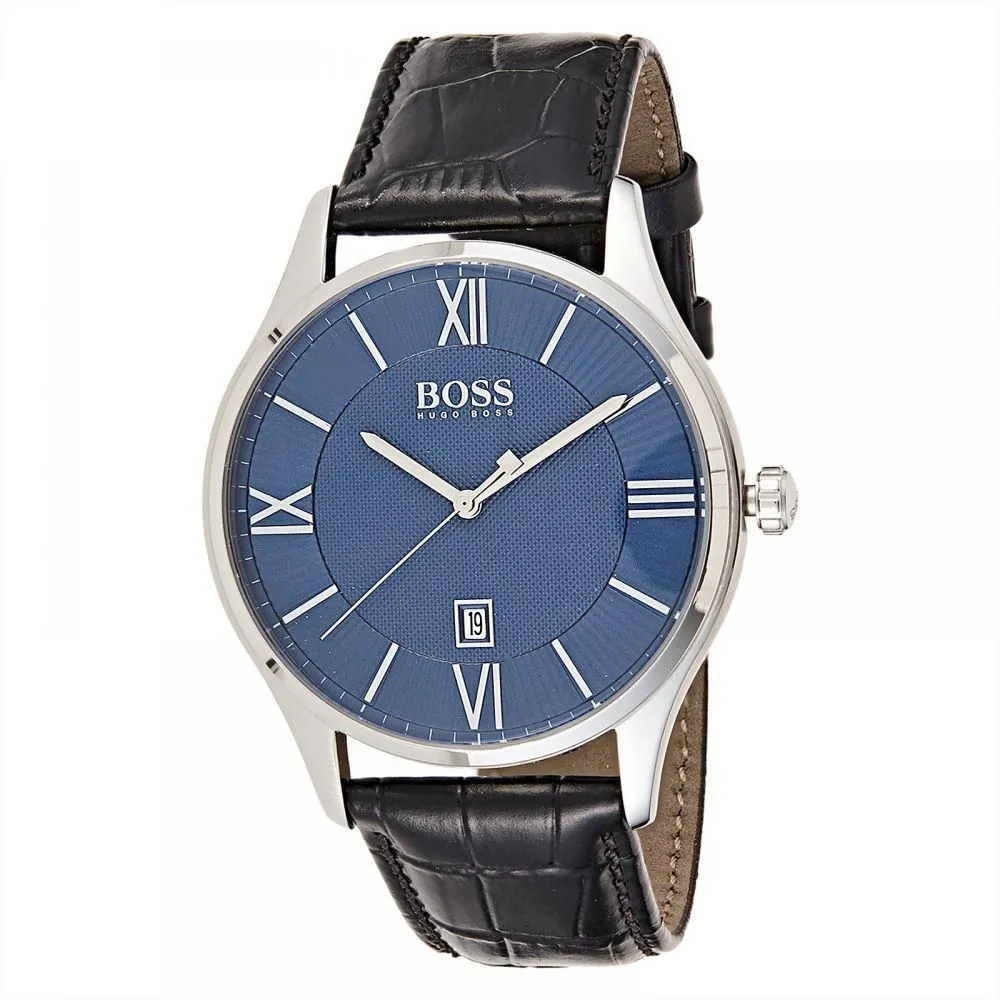 Hugo Boss Governor Blue Dial Unisex Watch 1513553