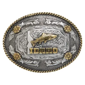 Idaho — Oval Rope Edge Buckle
