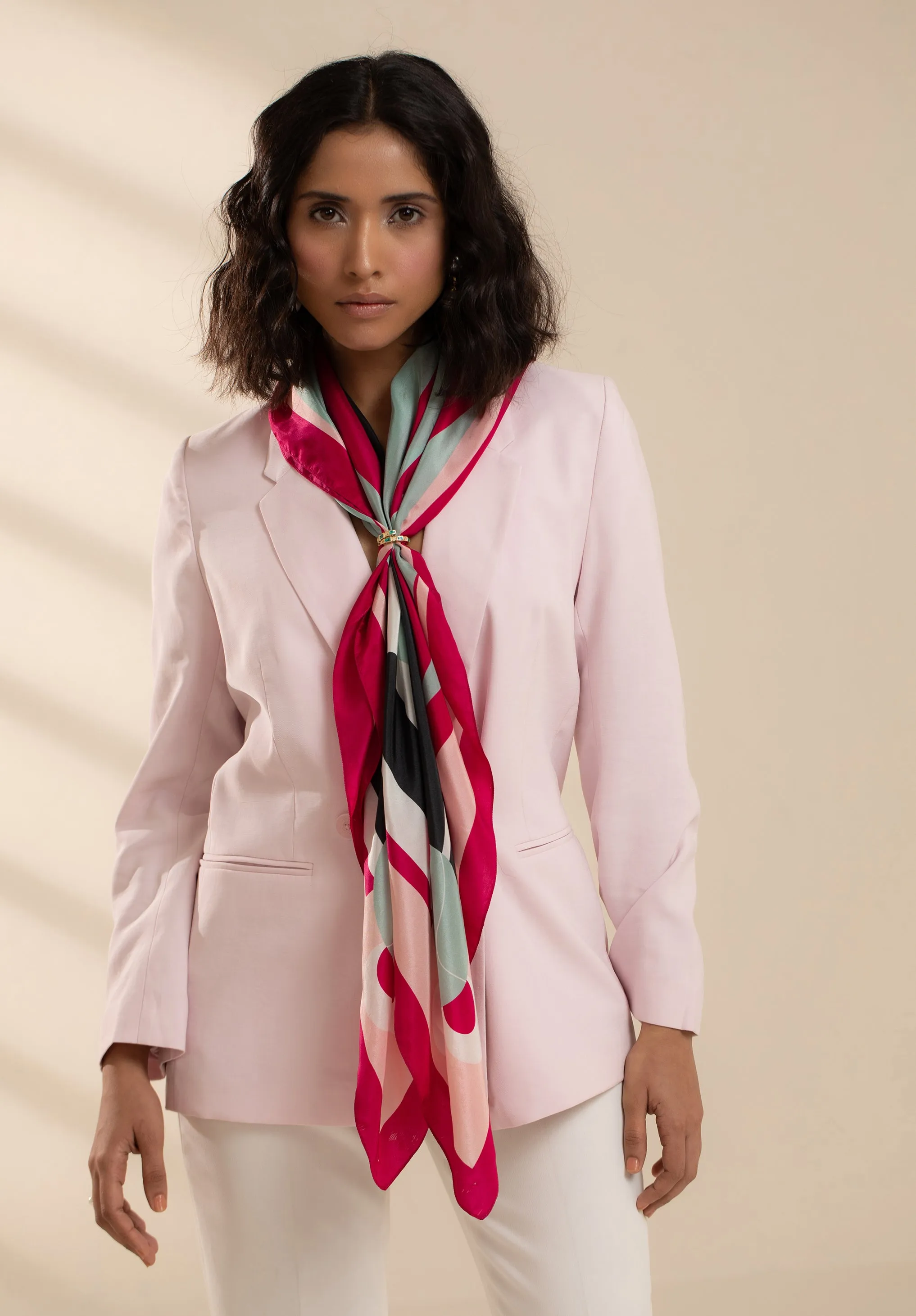 Inverted Wonders Silk Scarf