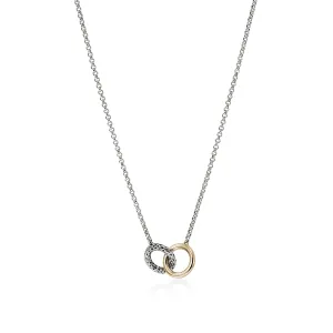 JH Essential Linked Necklace, Gold, Sterling Silver, 2MM|NZZ98707