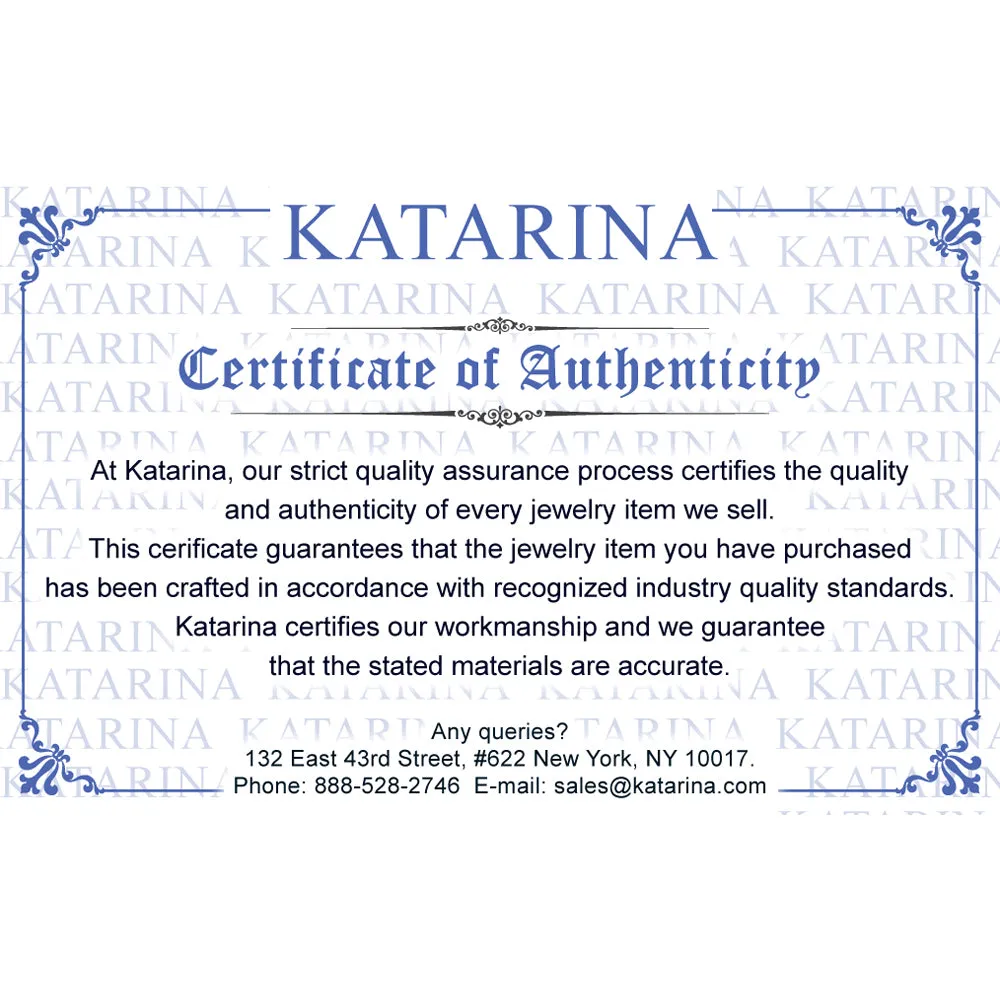 KATARINA Diamond Wedding Band (1/3 cttw)