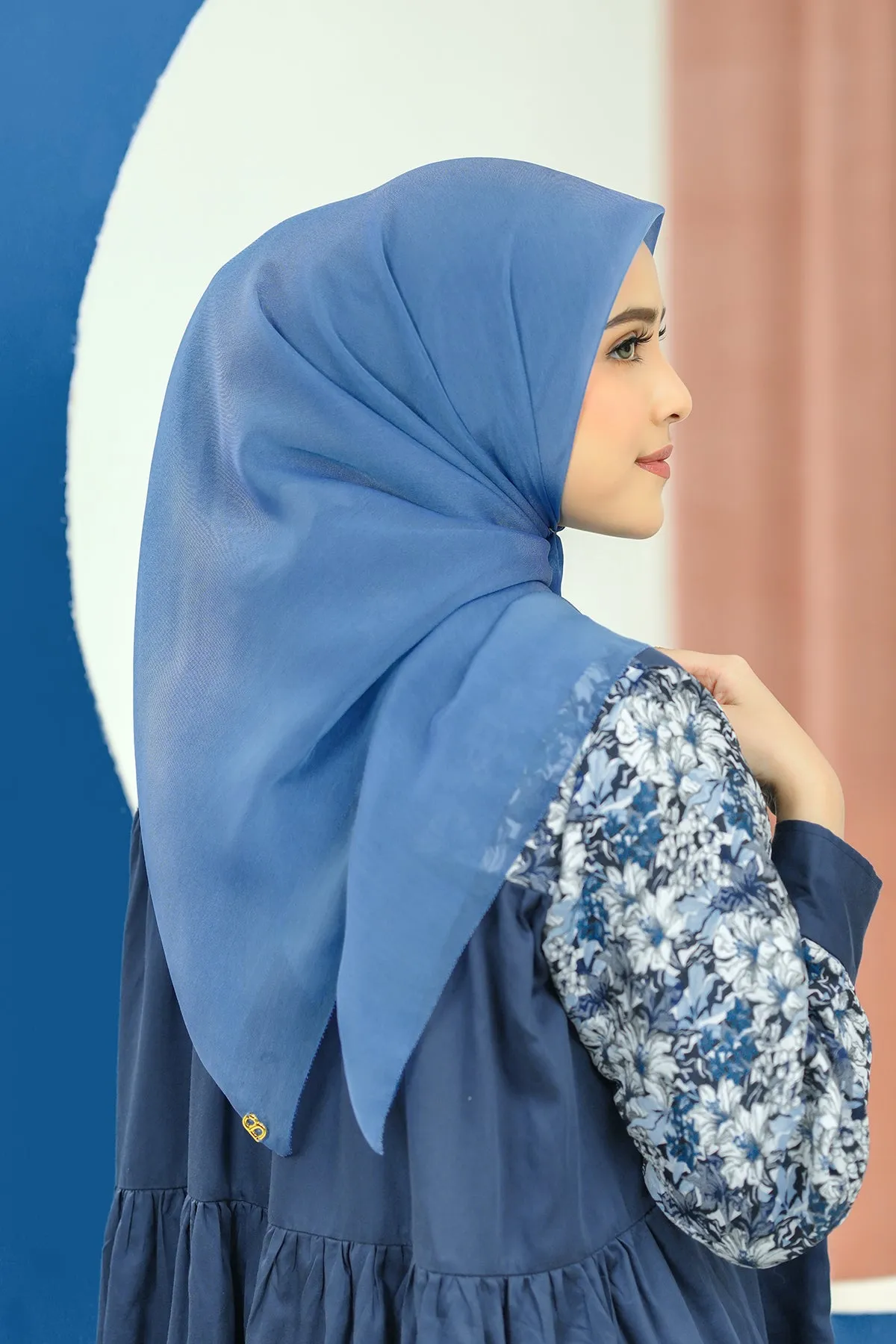 Kelly Square in Bijou Blue