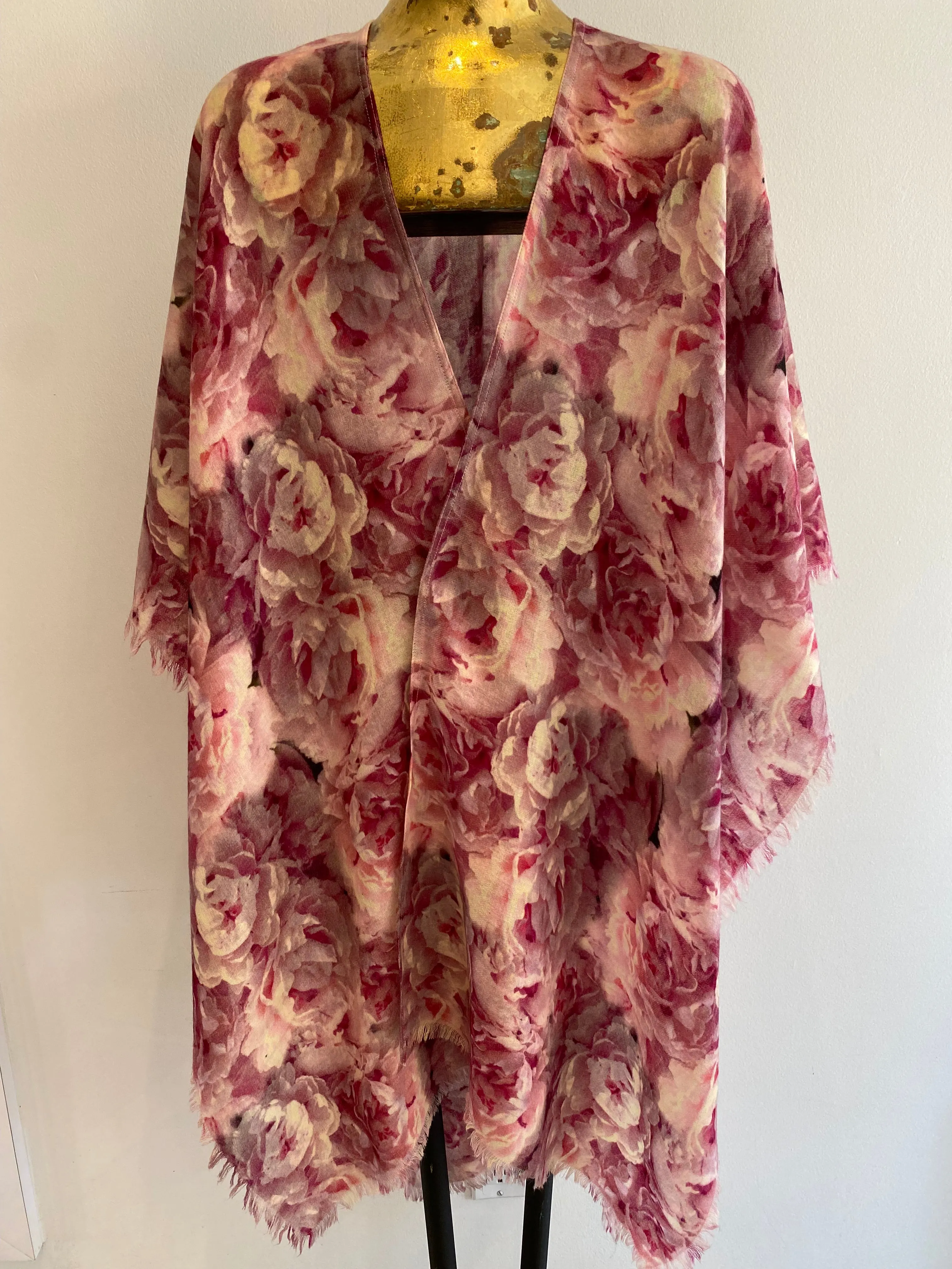 Light Wool Cape -  Winter Sale 50% Off - At checkout use code Winter50%
