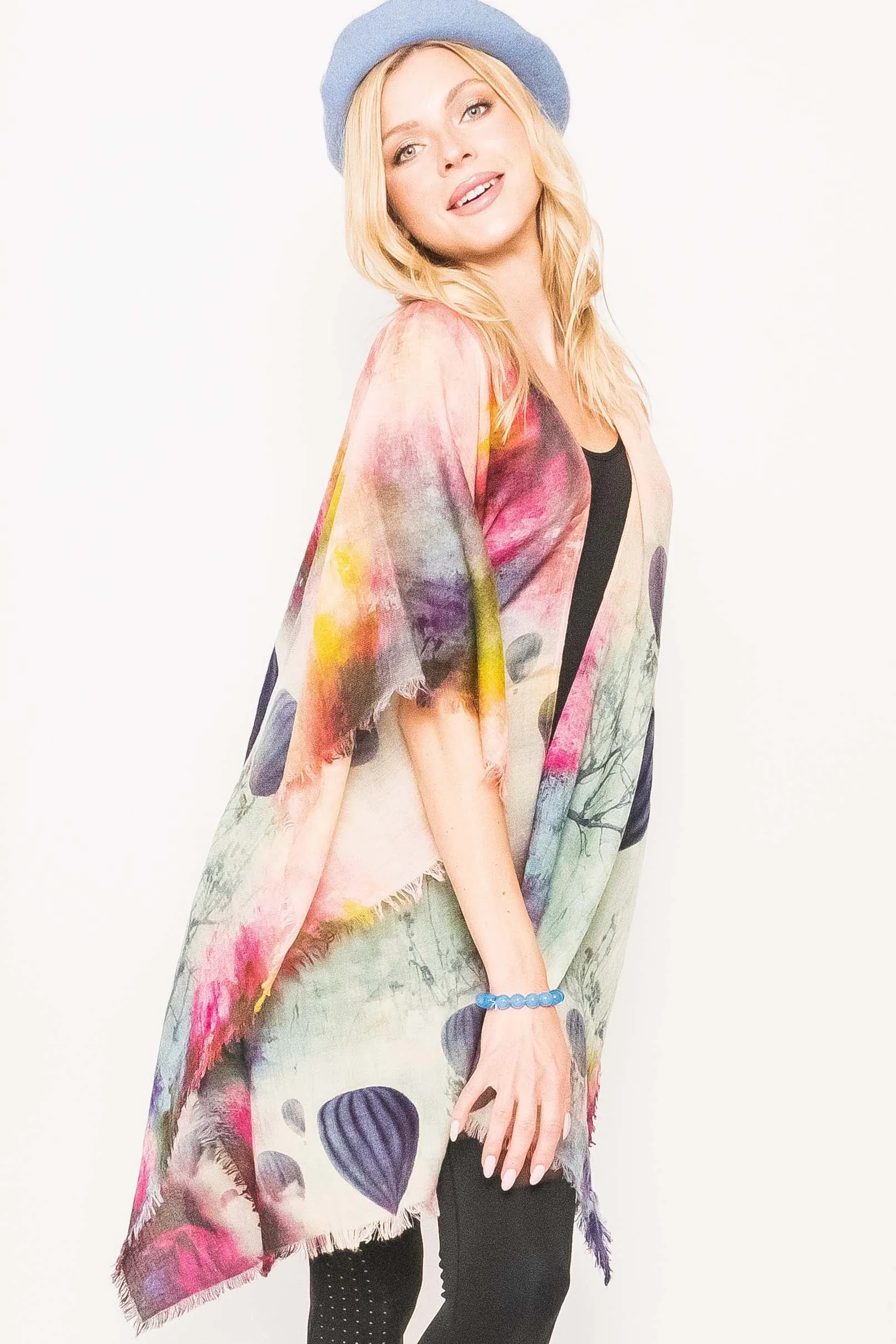 Light Wool Cape -  Winter Sale 50% Off - At checkout use code Winter50%