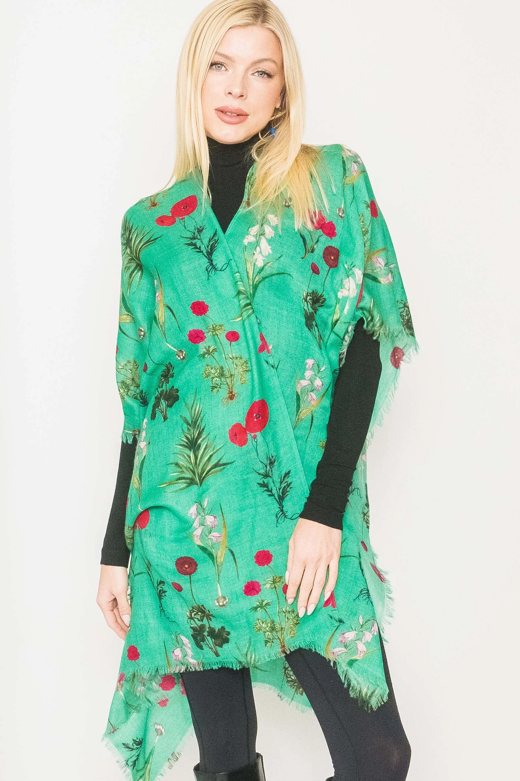 Light Wool Cape -  Winter Sale 50% Off - At checkout use code Winter50%