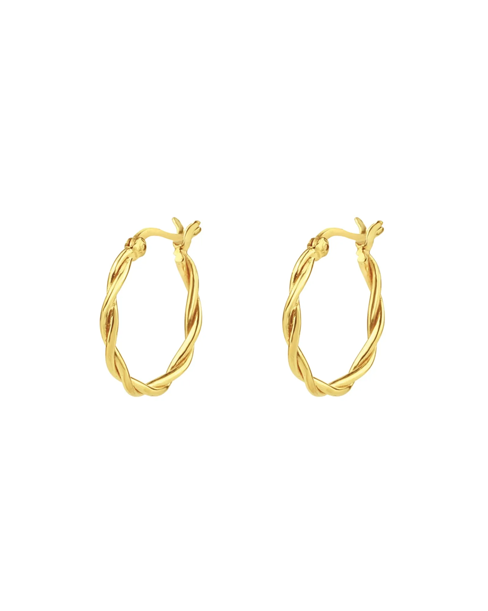 Loose Twist Hoops I 20mm