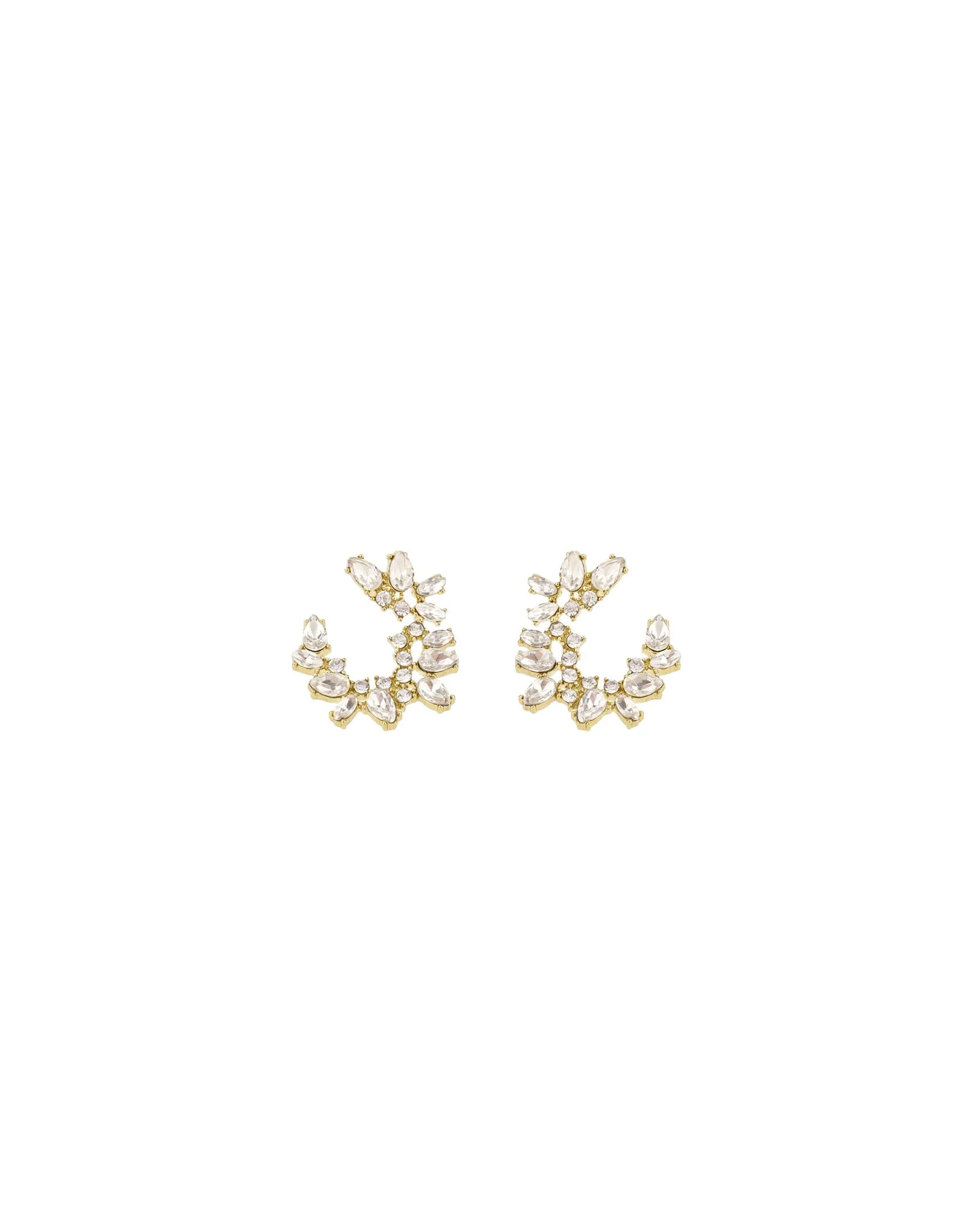 Lupe Crescent Studs