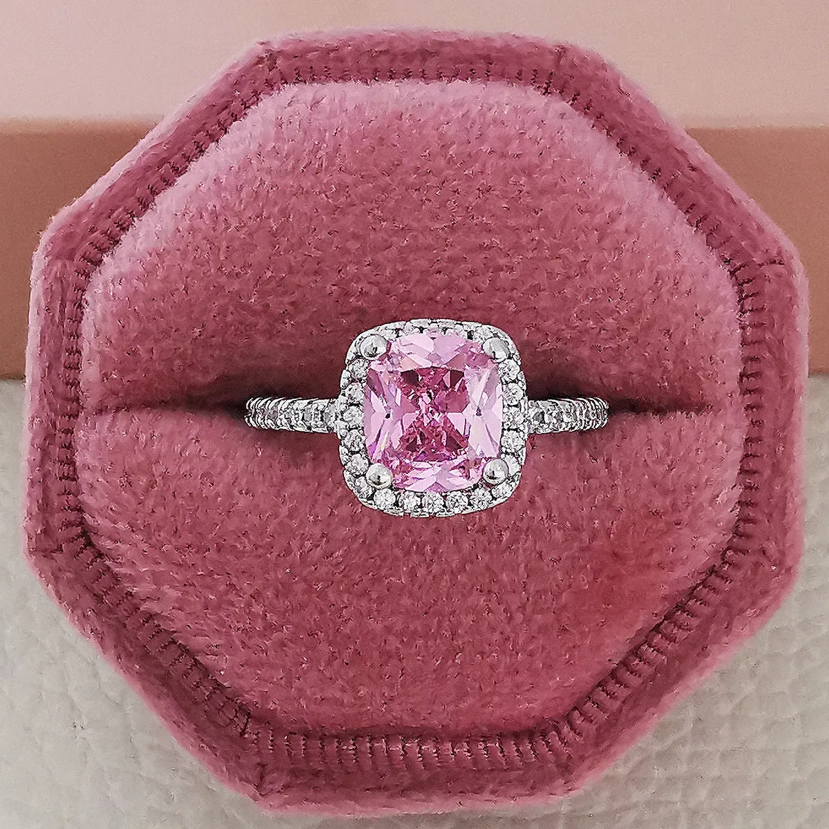 Luxury Multicolor Charm Wedding Rings For Women And Party Gifts