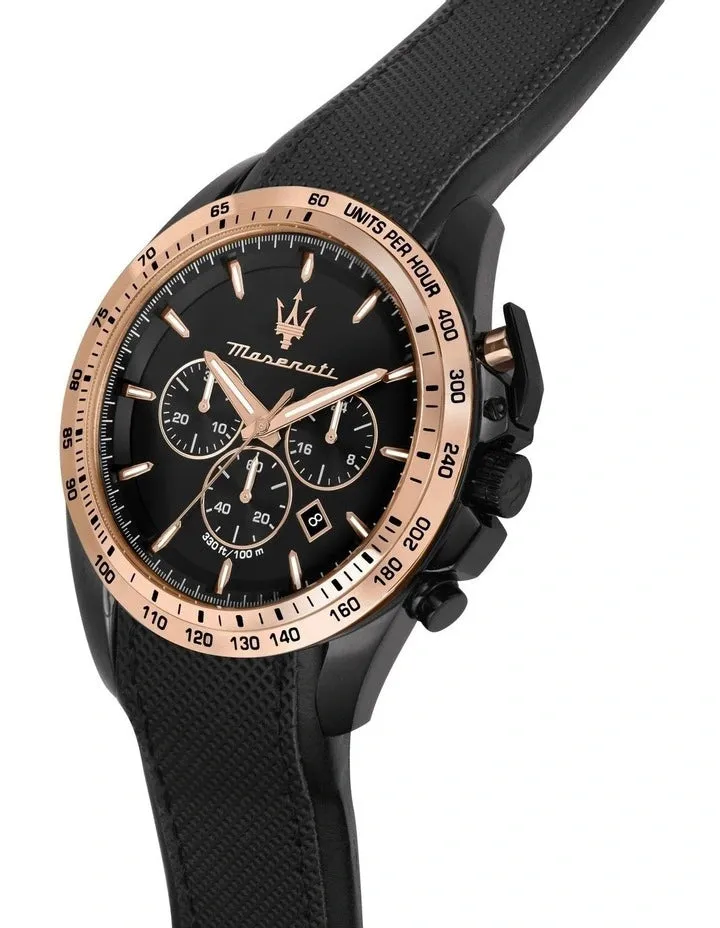 Maserati TRAGUARDO 45mm Chronograph Black - R8871612036
