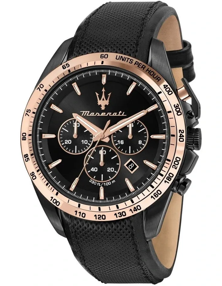 Maserati TRAGUARDO 45mm Chronograph Black - R8871612036