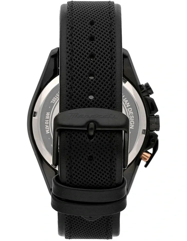 Maserati TRAGUARDO 45mm Chronograph Black - R8871612036