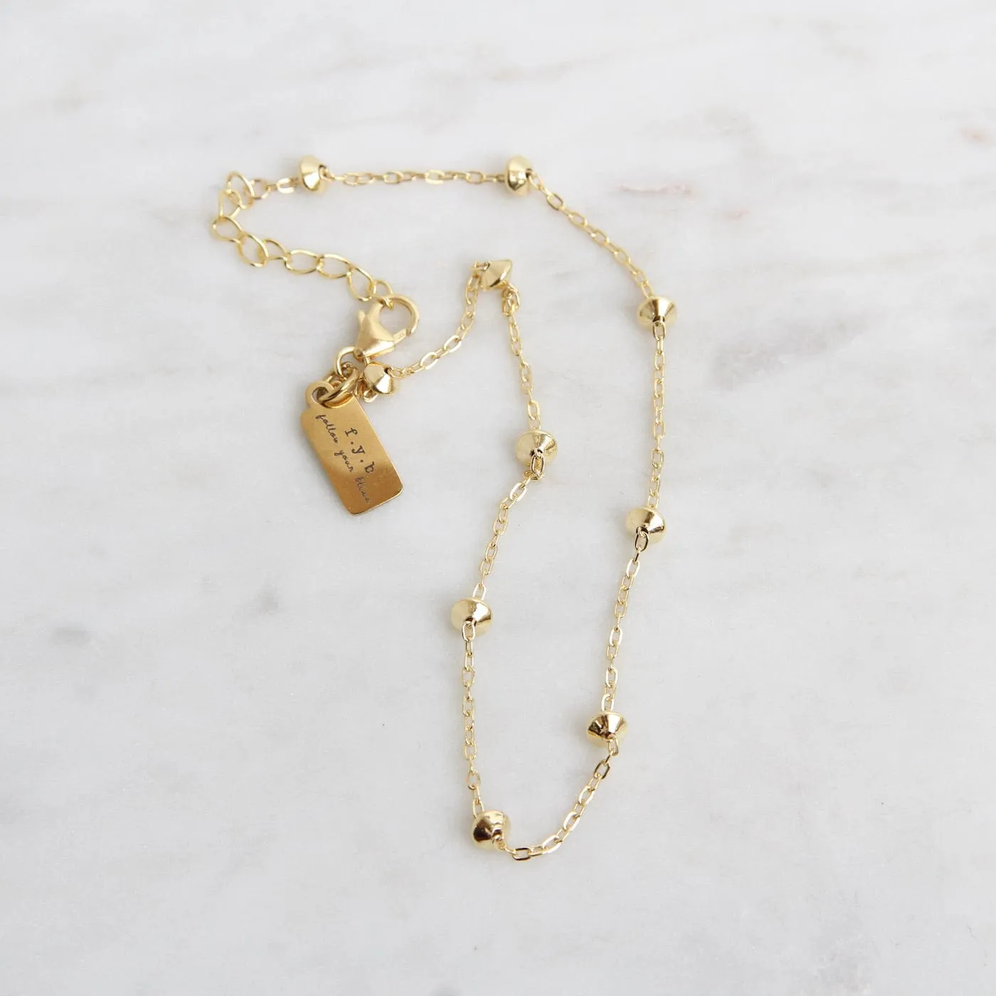 Naomi Anklet Gold