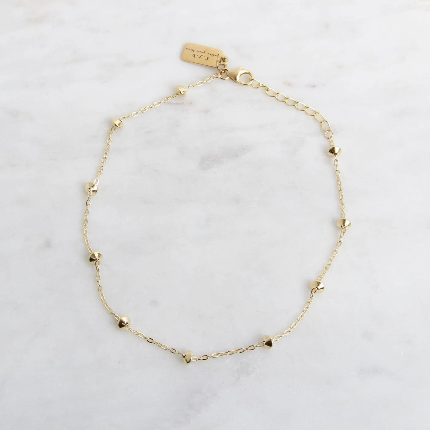 Naomi Anklet Gold