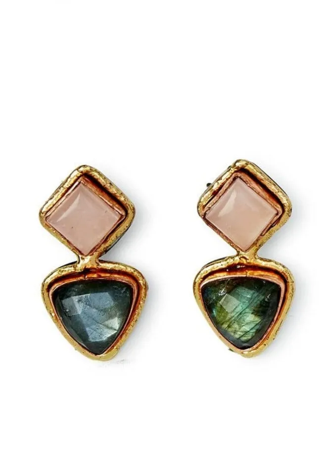 Natural Stone Earrings