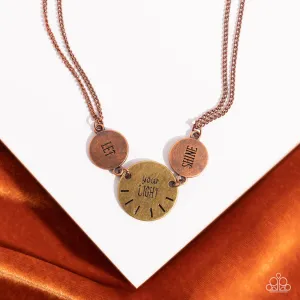 Necklaces Shine Your Light - Copper N2318