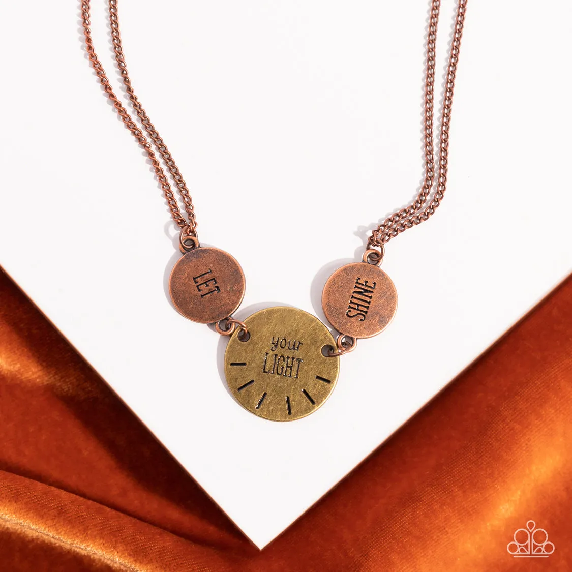 Necklaces Shine Your Light - Copper N2318