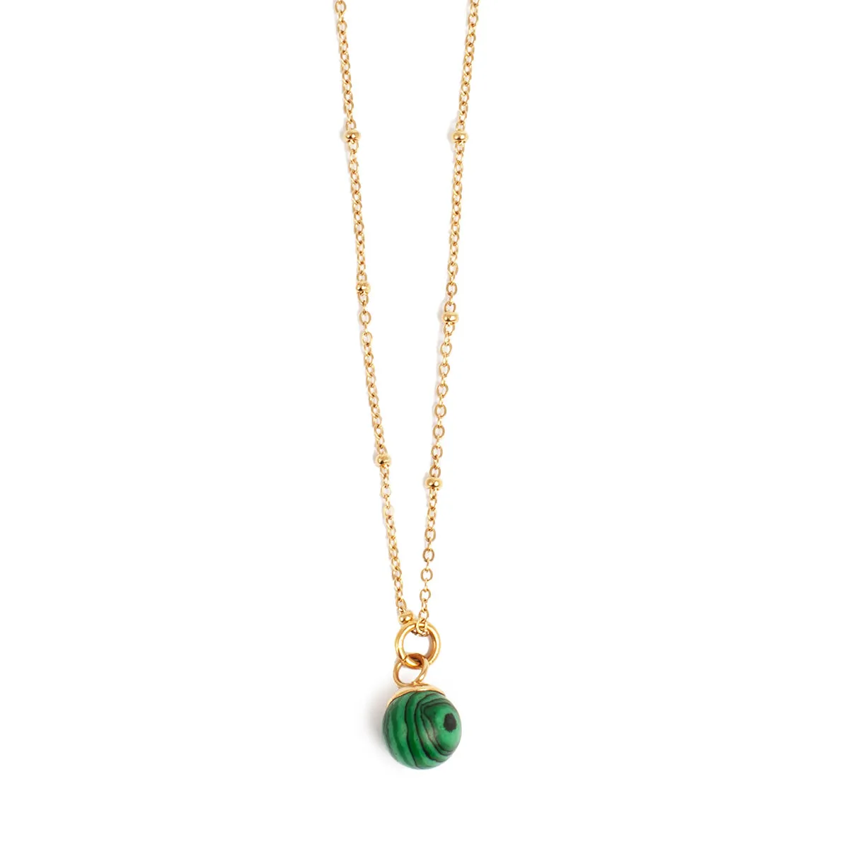 Pure Steel - Semi Precious Necklace