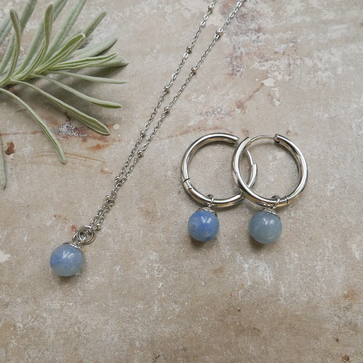 Pure Steel - Semi Precious Necklace