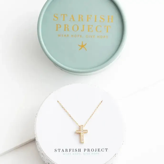 Shine Your Light Cross Necklace