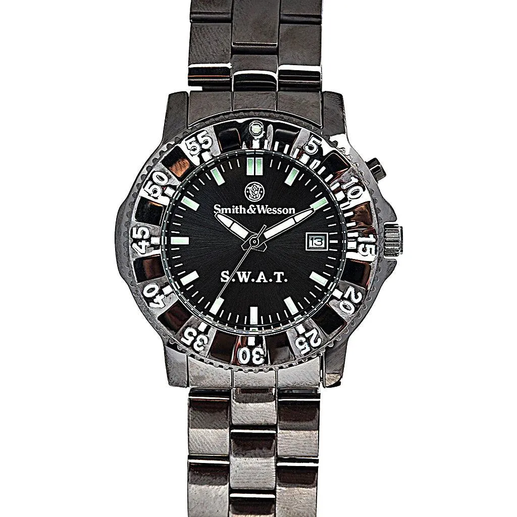 Smith & Wesson SWAT Watch w/ Metal Wristband