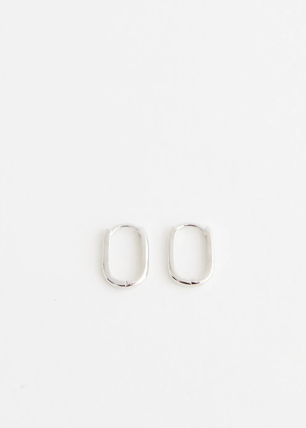 Squared Oval Hoops