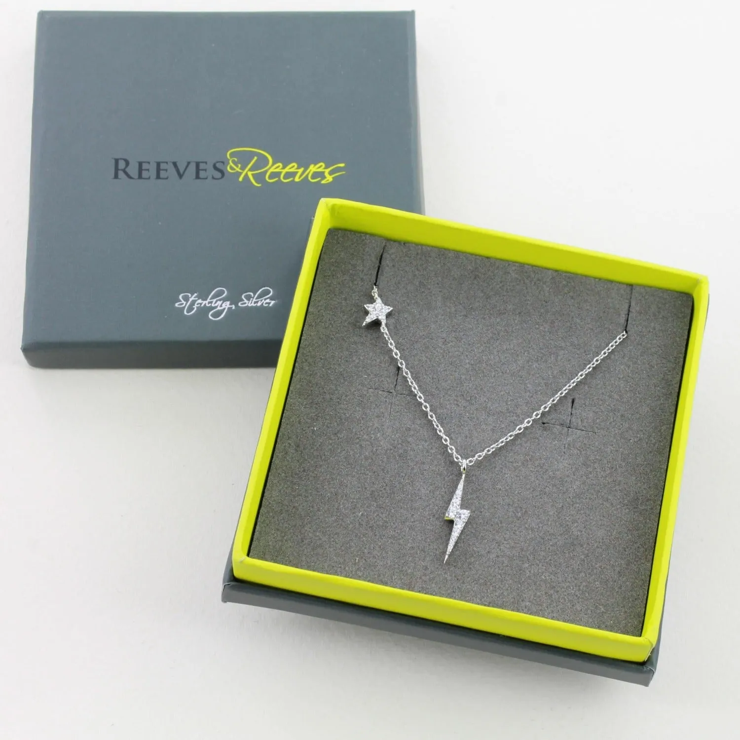 Star Pavé Necklace