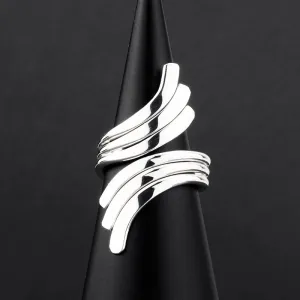 Sterling Silver Wrap Statement Ring