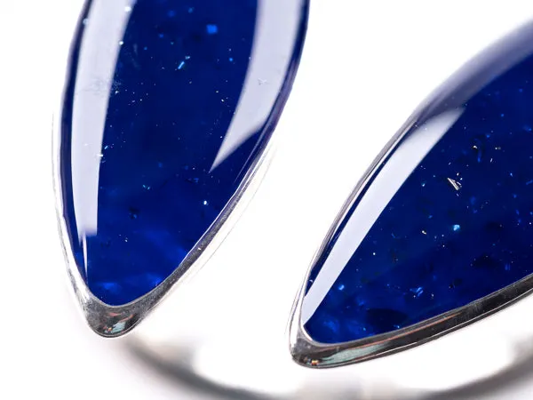 SUR UN VOLCAN by Piet Defossez - Bella Double Shell Rings
