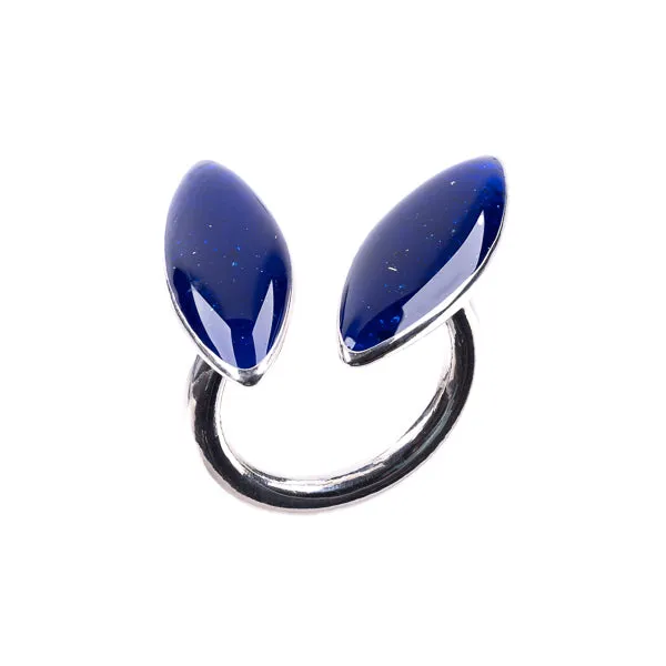 SUR UN VOLCAN by Piet Defossez - Bella Double Shell Rings