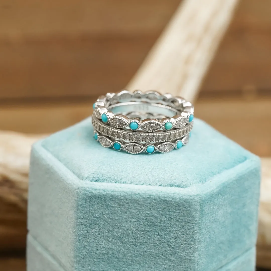 The Turquoise Vintage Eternity Set