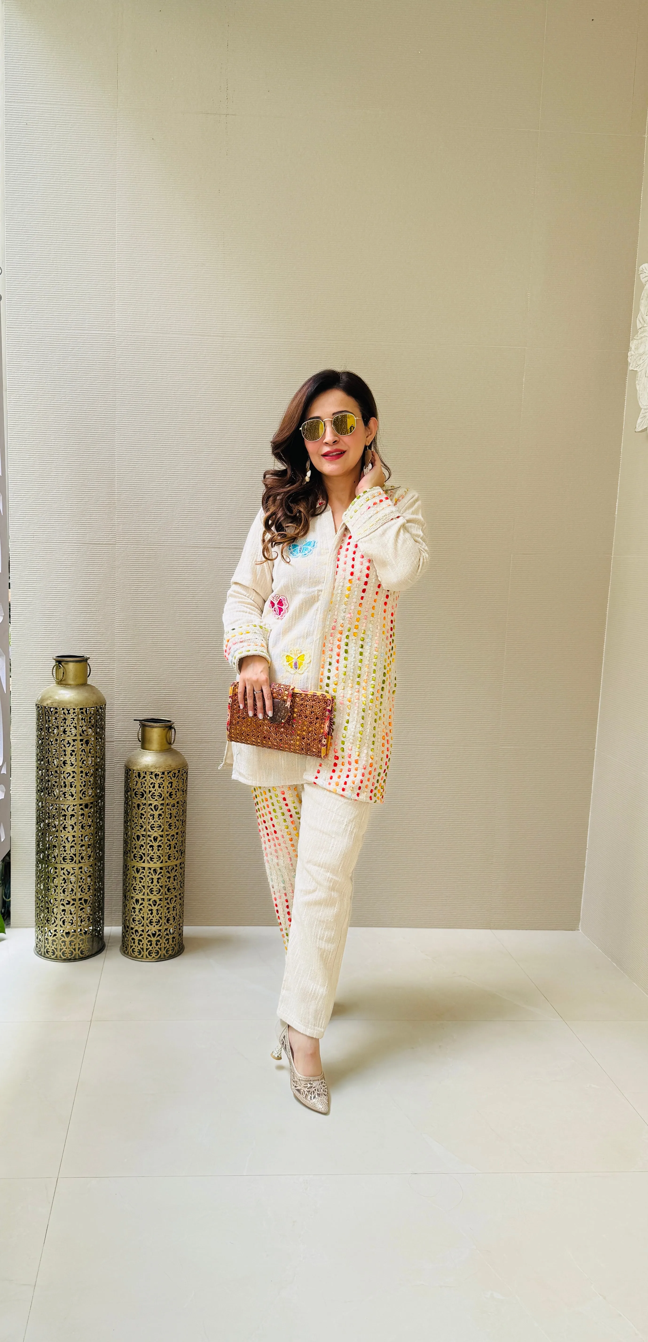 Timeless Jute Twinset